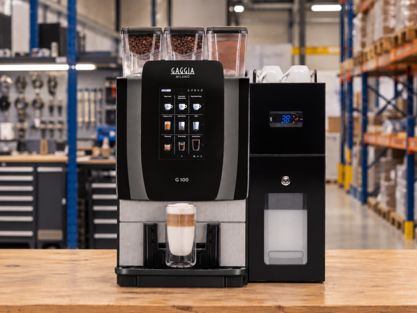Koffie in de loods
