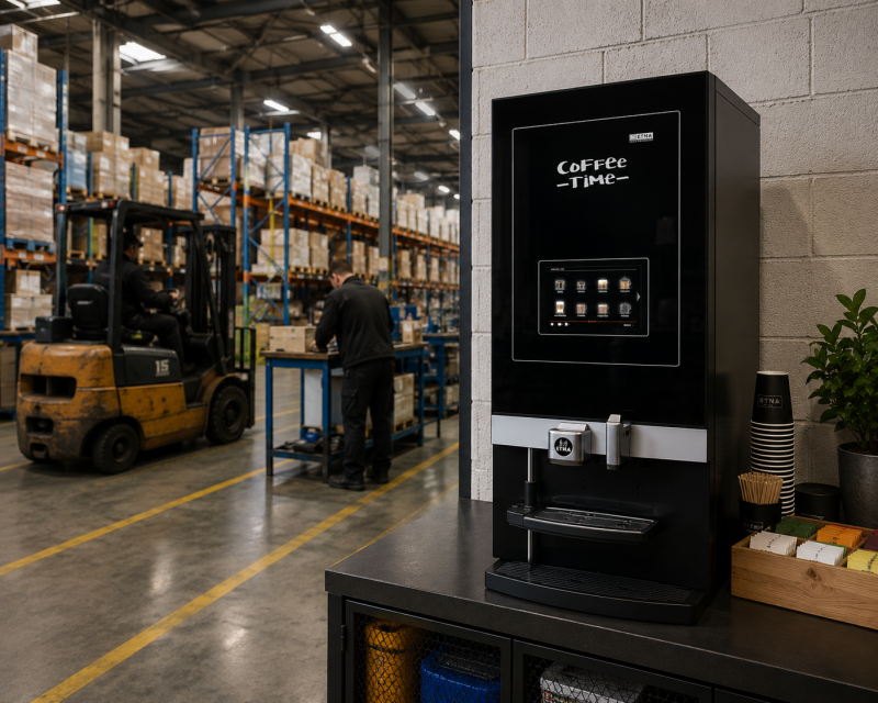 Koffie in de loods - Middel grote loods
