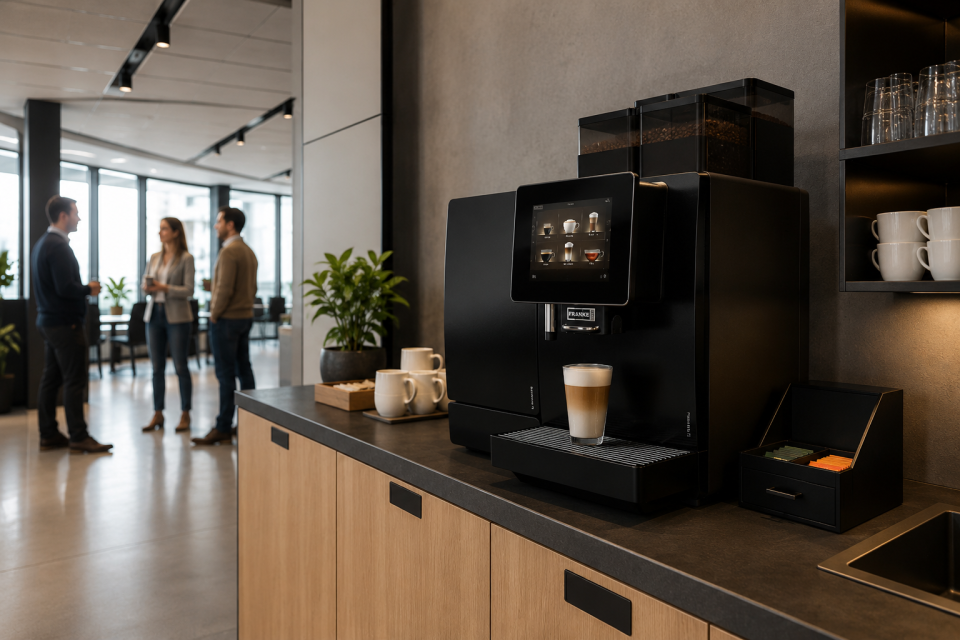 Koffie op kantoor - Groot kantoor