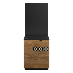 Onderzetmeubel 67 cm hout met backdrop